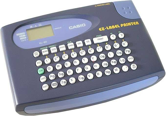 Casio KL 60 Label Printer